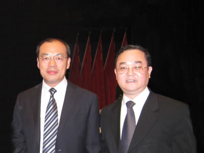 時(shí)任湖北省委常委，武漢市委書記阮成發(fā)